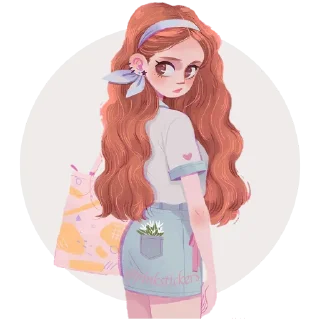 😒 emoji Senny 🌸@pinkstickers🌸 Telegram sticker 21 of 35