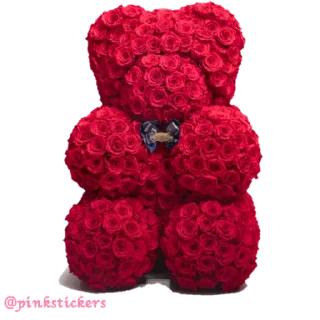 🧸 emoji Flowers 🌸@pinkstickers🌸 Telegram sticker 17 of 47