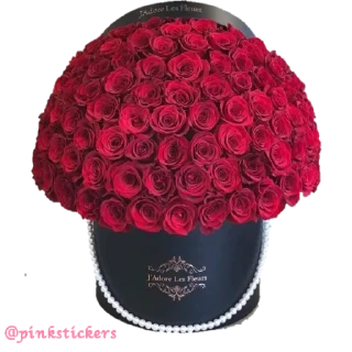 🌹 emoji Flowers 🌸@pinkstickers🌸 Telegram sticker 9 of 78
