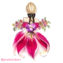 💐 emoji Girls  🌸@pinkstickers🌸 Telegram sticker 10 of 72
