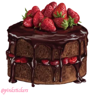 🎂 emoji Delicious 🌸@pinkstickers🌸 Telegram sticker 10 of 116
