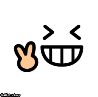✌ emoji @MHStickers Moving Emoticon Telegram sticker 12 of 41