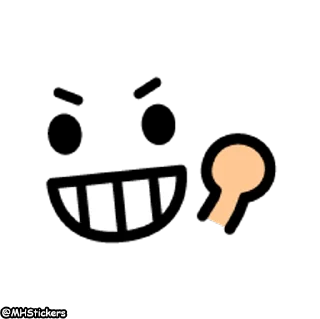 ✊ emoji @MHStickers Moving Emoticon Telegram sticker 9 of 41