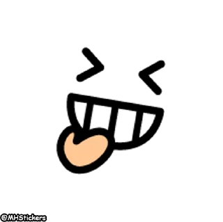 😂 emoji @MHStickers Moving Emoticon Telegram sticker 15 of 41