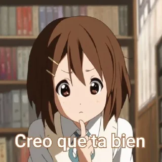 🌟 emoji 🎸 ▵▿ Yui Hirasawa ♩ @KesitoMania Telegram sticker 23 of 120