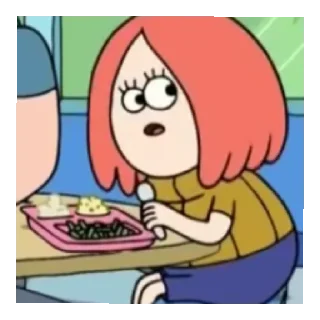 🤨 emoji Mavis Telegram sticker 21 of 52