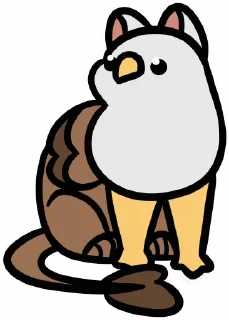 😶 emoji Mallow is back Telegram sticker 13 of 98