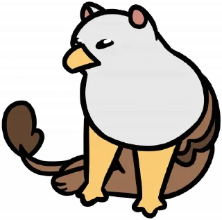 😶 emoji Mallow is back Telegram sticker 7 of 98