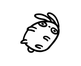Sticker from Moving Bunny (@TodorokiShouto)