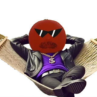 😎 emoji TOMSolCoin Telegram sticker 7 of 17