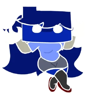 🌟 emoji ୨୧ㅤִ ㅤׄ  Meri from fnfㅤׄ   🌼ㅤִ Telegram sticker 13 of 50