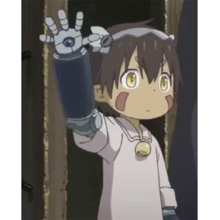 ✋ emoji Made In Abyss: Telegram sticker 22 of 73