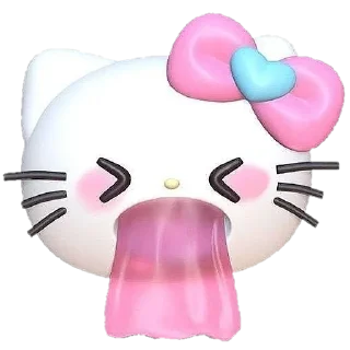 🐱 emoji Hello Kitty Telegram sticker 7 of 10