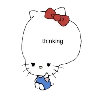 Sticker from Hello Kitty