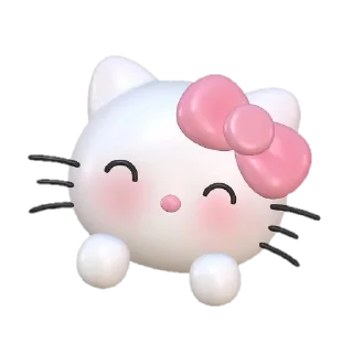 🐱 emoji Hello Kitty Telegram sticker 9 of 10