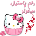😋 emoji Hello Kitty Telegram sticker 17 of 24