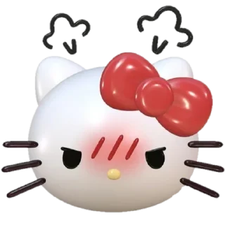 🐱 emoji Hello Kitty Telegram sticker 6 of 10