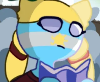 😐 emoji Countryhumans Telegram sticker 9 of 120
