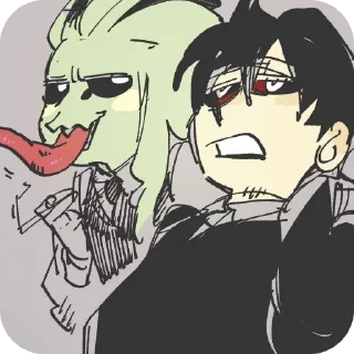 😏 emoji MADK stickers Telegram sticker 14 of 15