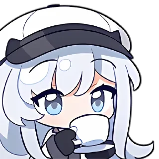 ☕️ emoji 米汀Nagisa直播间表情 Telegram sticker 7 of 30