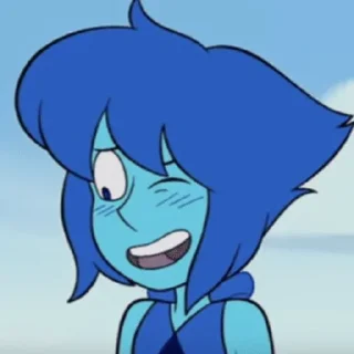 Sticker from Lapis lazuli
