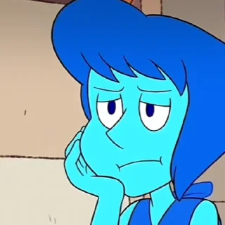 😒 emoji Lapis lazuli Telegram sticker 18 of 25