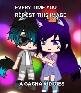 🤞 emoji gachacringe Telegram sticker 16 of 19