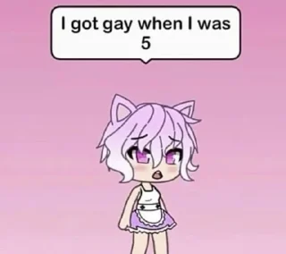 🏳️‍🌈 emoji gachacringe Telegram sticker 8 of 19