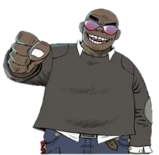 Sticker from Рассел 5 @GorillazSticker