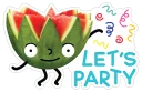 😂 emoji watermelon Telegram sticker 12 of 28