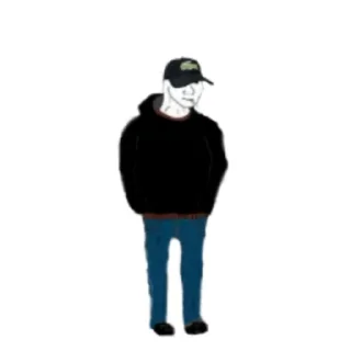 😣 emoji Doomer Telegram sticker 23 of 40