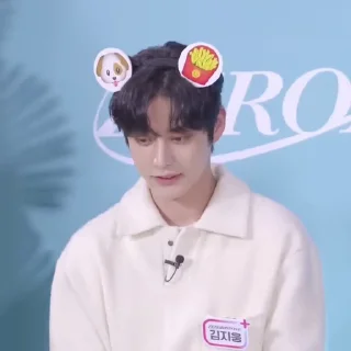 🐶 emoji Jiwoong ⋮ @Zb1boyz Telegram sticker 17 of 30