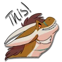 👍 emoji Mathias Dawn Telegram sticker 14 of 56