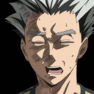 ☠️ emoji Haikyuu!! Telegram sticker 5 of 62