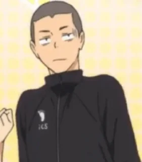 😓 emoji Haikyuu!! Telegram sticker 24 of 62