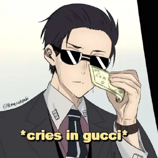 🪝 emoji anime memes | @longroadtohell Telegram sticker 6 of 100
