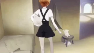 🌟 emoji {Houseki no kuni GIF} Telegram sticker 22 of 66