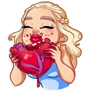 ❤️ emoji MEMESARA Telegram sticker 6 of 90