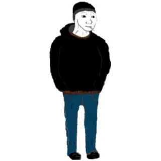 🕴 emoji Doomer Telegram sticker 6 of 40