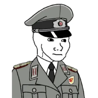 👮‍♂ emoji Doomer Telegram sticker 16 of 40