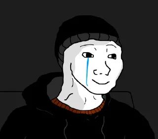 😐 emoji Doomer Telegram sticker 17 of 42