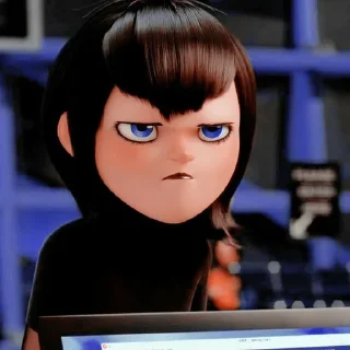 😐 emoji mavis by @thesaha Telegram sticker 7 of 30