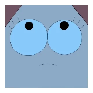 🙄 emoji Mavis Telegram sticker 11 of 52