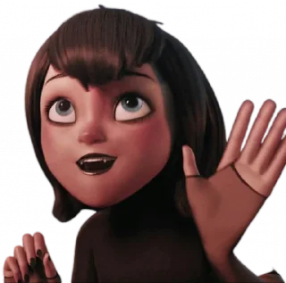 🧛‍♀ emoji Mavis Dracula : @Characters_stickers Telegram sticker 13 of 40