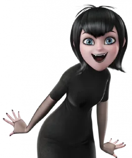 🧛‍♀ emoji Mavis Dracula : @Characters_stickers Telegram sticker 11 of 40