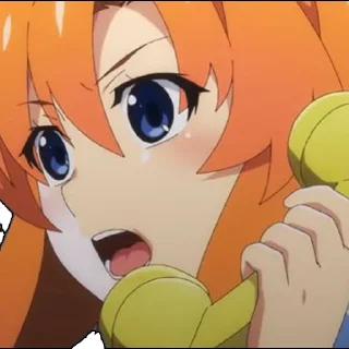 Sticker from Higurashi