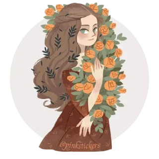 🌼 emoji Senny 🌸@pinkstickers🌸 Telegram sticker 5 of 35