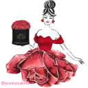 🌹 emoji Girls  🌸@pinkstickers🌸 Telegram sticker 11 of 72