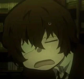 😖 emoji ⛓ Dazai - @iRammy ⛓ Telegram sticker 21 of 78