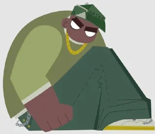 🌟 emoji Рассел 4 @GorillazSticker Telegram sticker 20 of 120